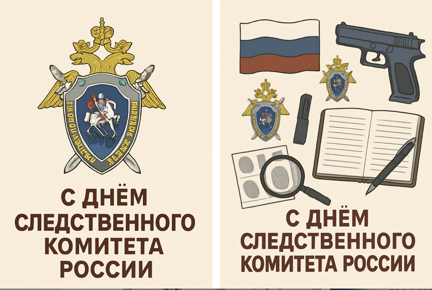 Фото День Следственного комитета России: открытки к празднику 4